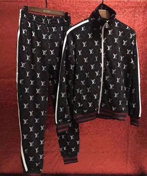 louis vuitton tracksuit womens|louis vuitton tracksuit set.